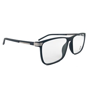 Armação de Óculos de Grau Masculino Ekcess Siena Retangular Tamanho 56