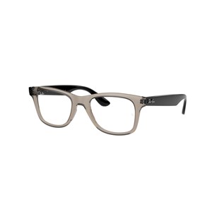 Armação de Óculos de Grau Unissex Ray Ban Rx4640 Cinza Quadrado Tamanho 50