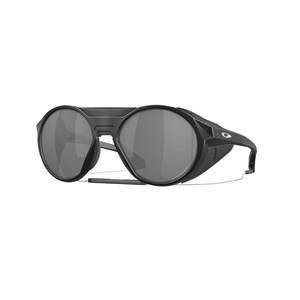 Óculos de Sol Masculino Oakley Clifden Preto Redondo Lente Preta Prizm Polarizada Tamanho 56