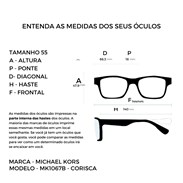 Óculos Sol Feminino Michael Kors Corisca Mk1067b Borboleta