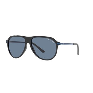 Óculos Sol Masculino Armani Exchange AX4106S Preto Azul 59